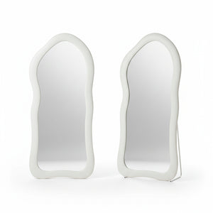 Wavy Stand Mirror