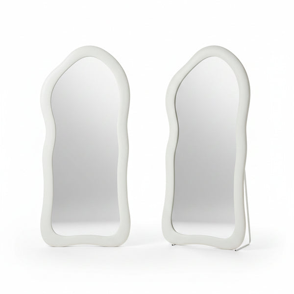 Wavy Stand Mirror