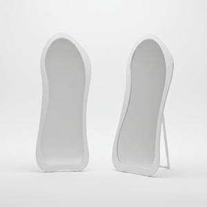 Wavy Stand Mirror