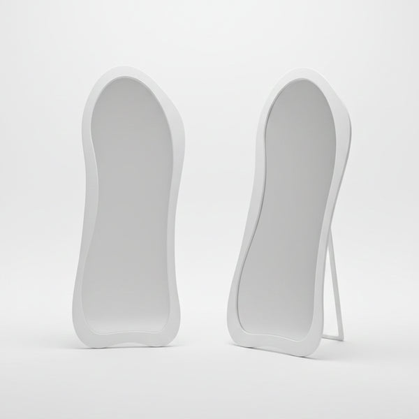 Wavy Stand Mirror