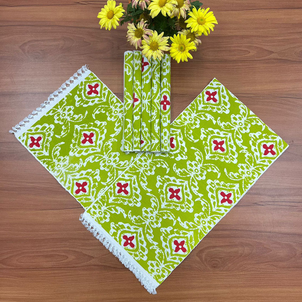 Aesthetic Cotton Table Runner