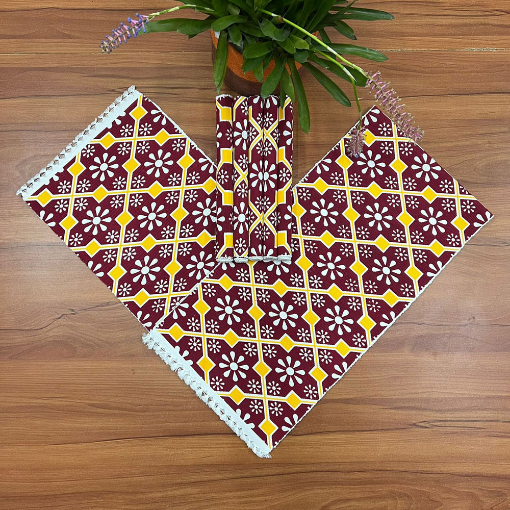 Aesthetic Cotton Table Runner