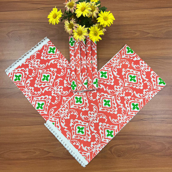 Aesthetic Cotton Table Runner