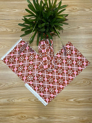 Aesthetic Cotton Table Runner