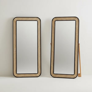 Rattan With Solid Wood Frame