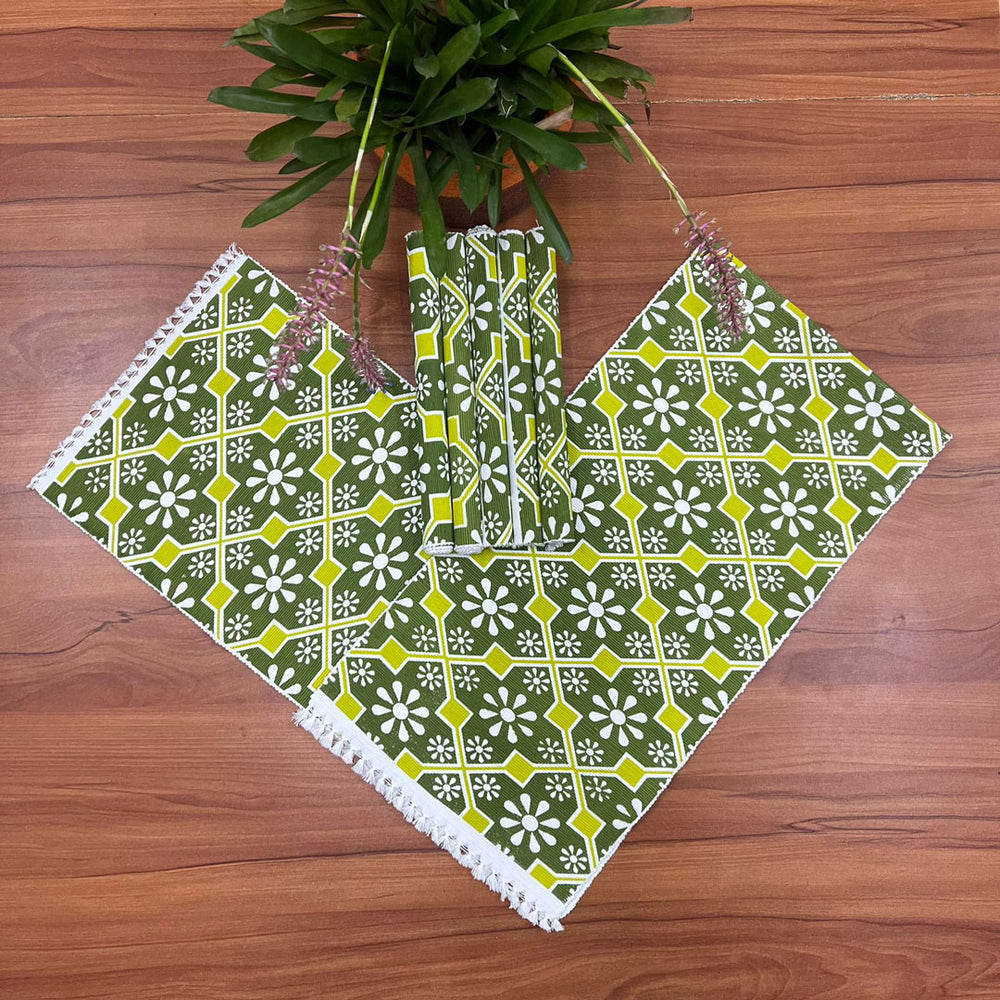 Aesthetic Cotton Table Runner