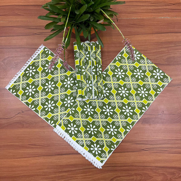 Aesthetic Cotton Table Runner
