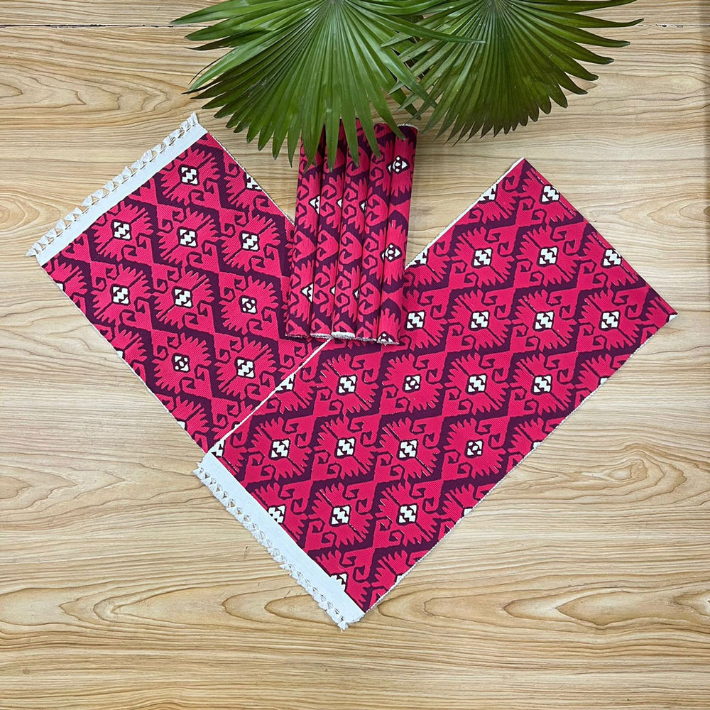 Aesthetic Cotton Table Runner