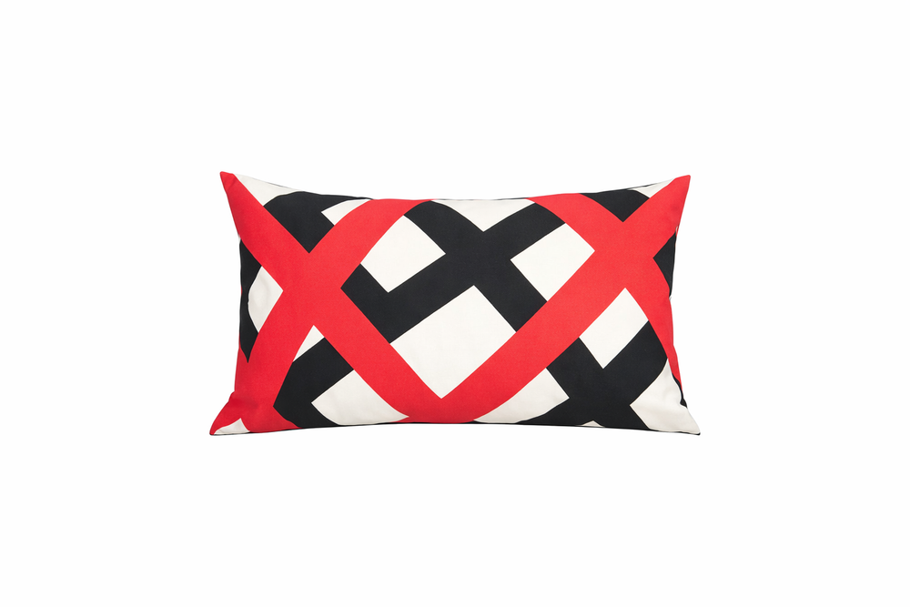 Abstract Printed Cushion Cover