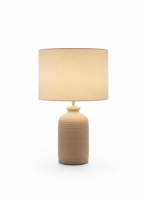 White Tera Table Lamp