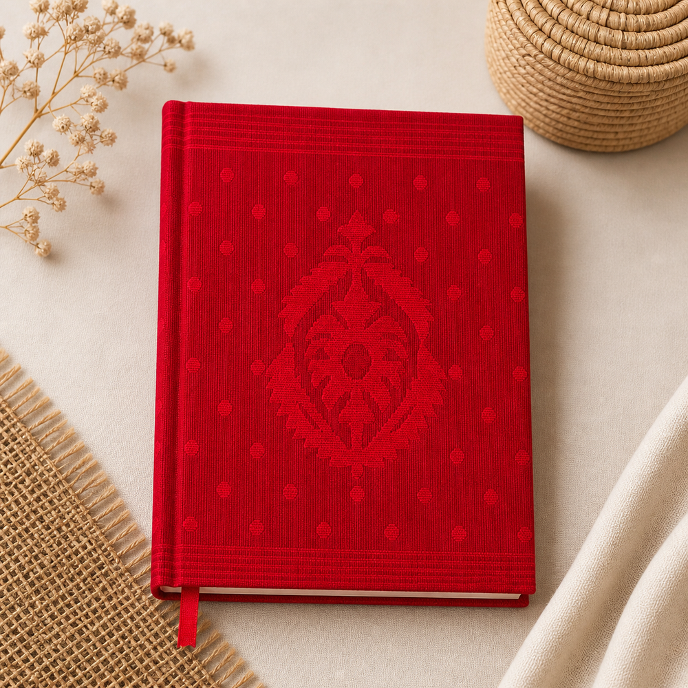 Handcrafted Heritage Motif Notebook