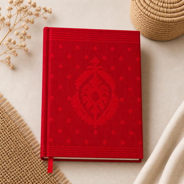 Handcrafted Heritage Motif Notebook