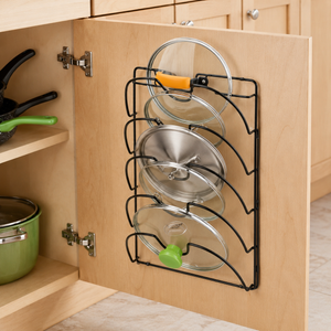 Premium Wrought Iron Lid Holder