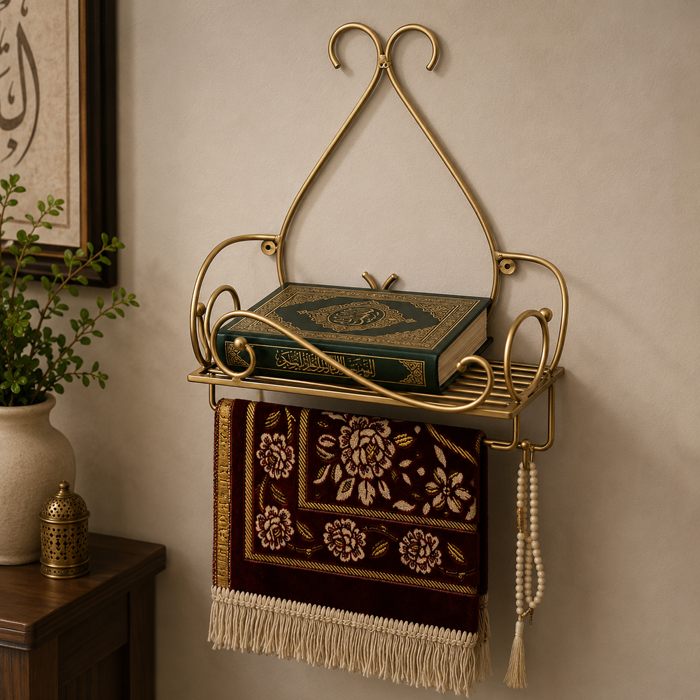 Premium Wrought Iron Quran Holder