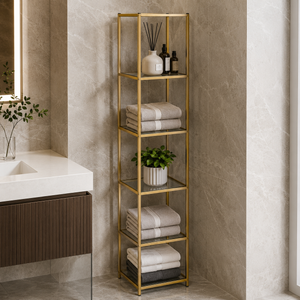 Premium Wrought Iron Corner Rack