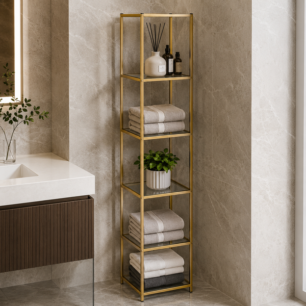 Premium Wrought Iron Corner Rack
